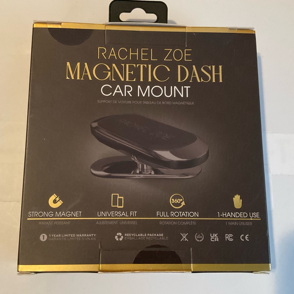 Magnetic Phone Holder for Car with Cradle-Free Design - Sleek Rachel Zoe - NIB